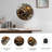 Owl Clock Wall Art Art - 24‘’ Modern Glass Wall Clock