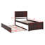 Lit plateforme avec lit gigogne-858891563