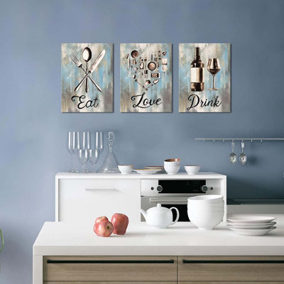 3 Piece Wrapped Canvas Print