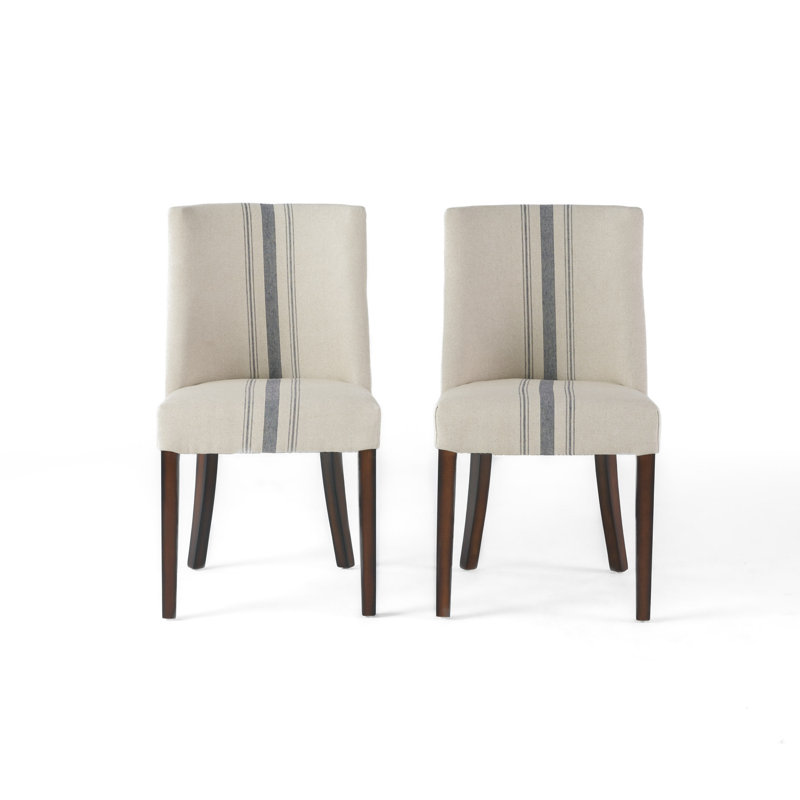 Hassell 19'' H Upholstered Side Chair, White