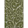 Hague Botanical Green Indoor/Outdoor Area Rug