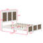 Lit plateforme en bois Farmhouse Modern-152328675-152328674