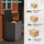 Balconera 51-Gallon Mailbox Storage Deck Box-100462767