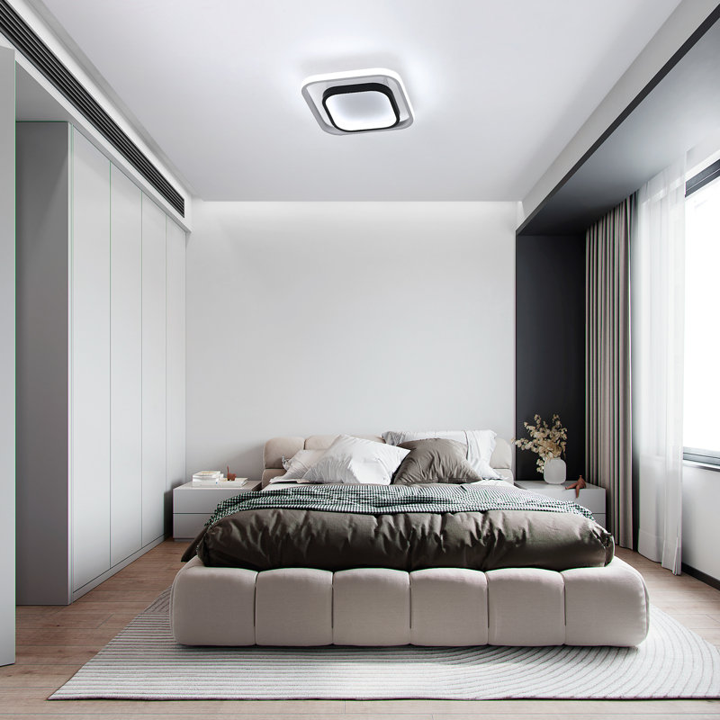 Dahen Acrylic LED Semi Flush Mount