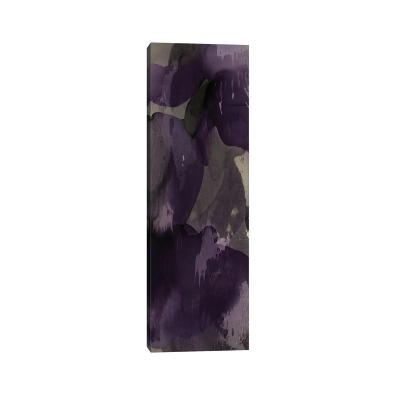Cascade Amethyst Vertical I, 30.48 cm H x 91.44 cm W x 3.175 cm D