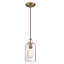 Luminaire suspendu cylindrique à 1 lumière Katelynn-450631995