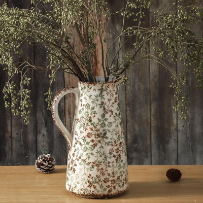 Water Jar Vase With Handle