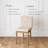 Upholstered Dining Chair with Full Back and Solid Wood Frame, 2-Pack-98547470-118657767