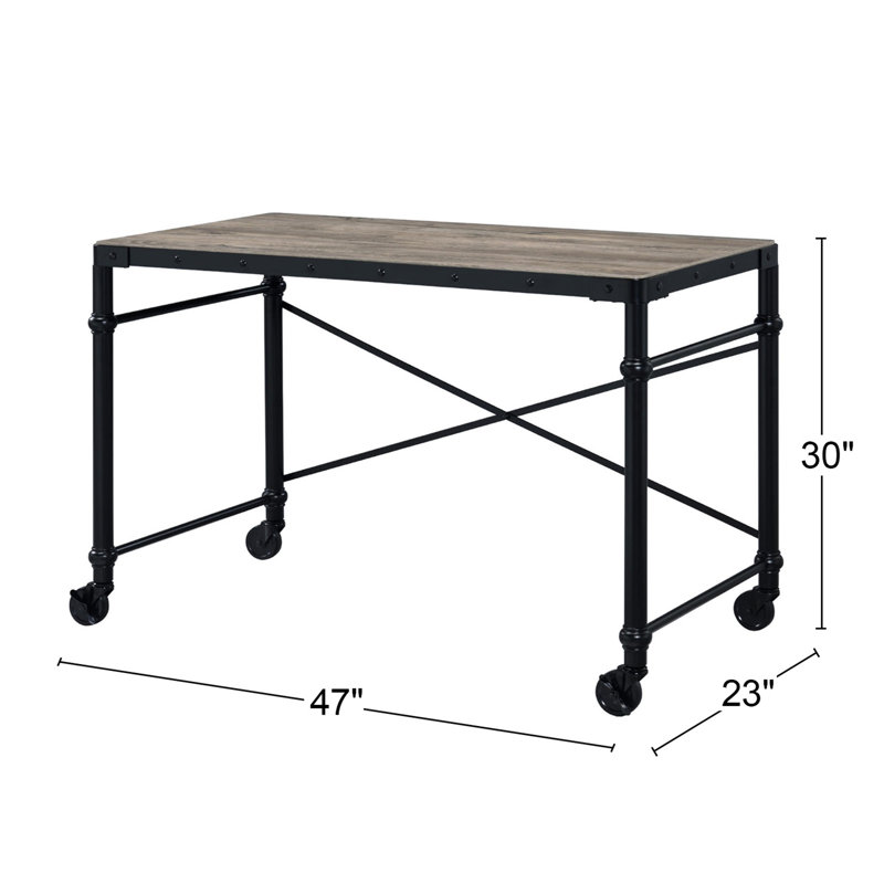 Rectangular Wooden Table Top Writing Desk