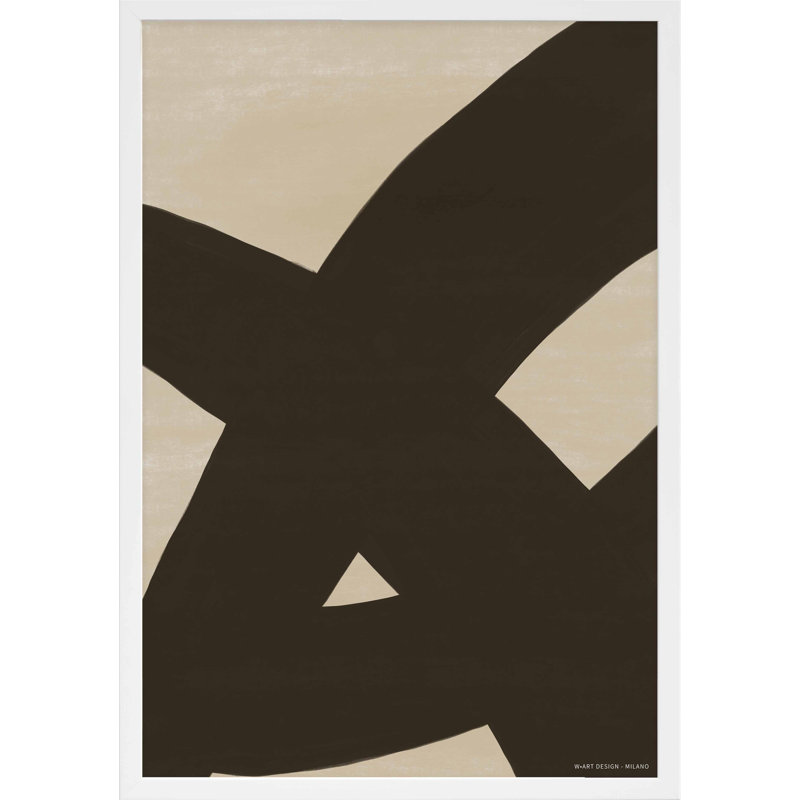 Form & Fusion 2 Print by Romina Gadler, 30" H x 21" W x 1.25" D, White Framed Paper