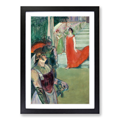 The Opera by Henri de Toulouse-Lautrec - Picture Frame Painting