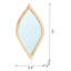  Petit miroir décoratif pour décoration murale, miroir mural irrégulier, miroir décoratif-346297431-346297433
