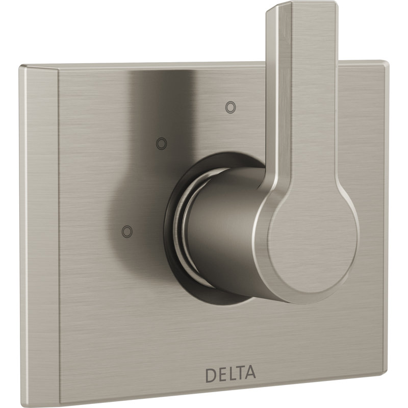 Pivotal Shower Wall Trim, Lumicoat Stainless