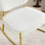 Petite chaise berçante rembourrée-105528053