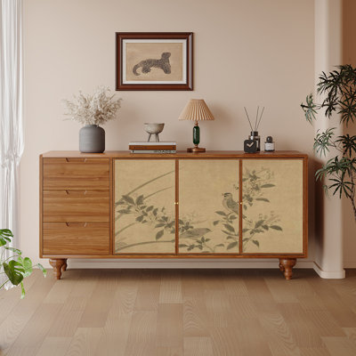Chinese-style retro minimalist sideboard