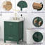 Ensemble de meuble-lavabo simple 24 po Cholena-782810704-782810706
