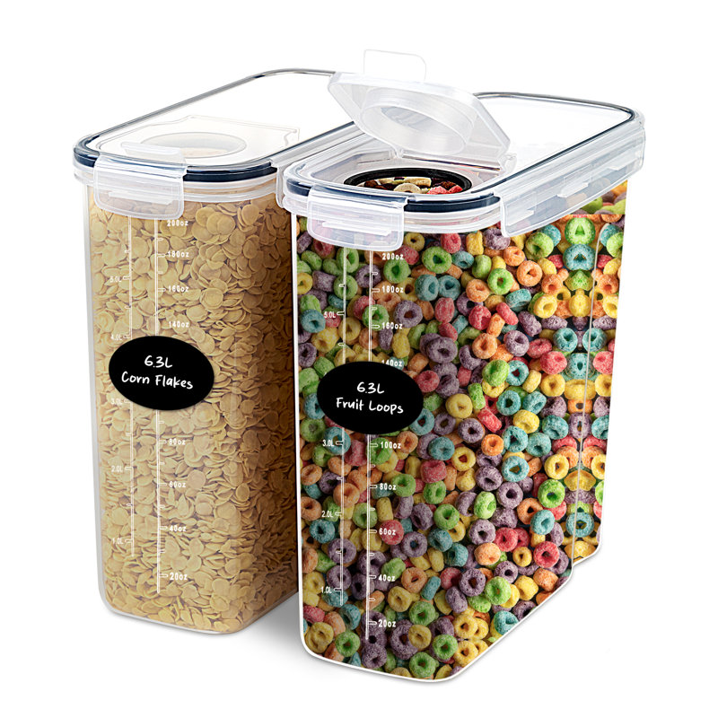 EXTRA LARGE Cereal Storage Containers 
