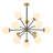 Arisai Andreau 12-Light Dimmable Sputnik Sphere Chandelier-80314064-80314066