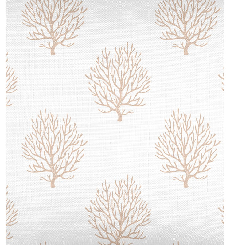 Printed Pillows Linen Geometric Accent Pillow, Beige, Rectangle 20" H x 36" W, Pillow Cover Only - No Insert
