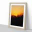Indian Sunrise in Abstract - Framed Print-55769078-55769080