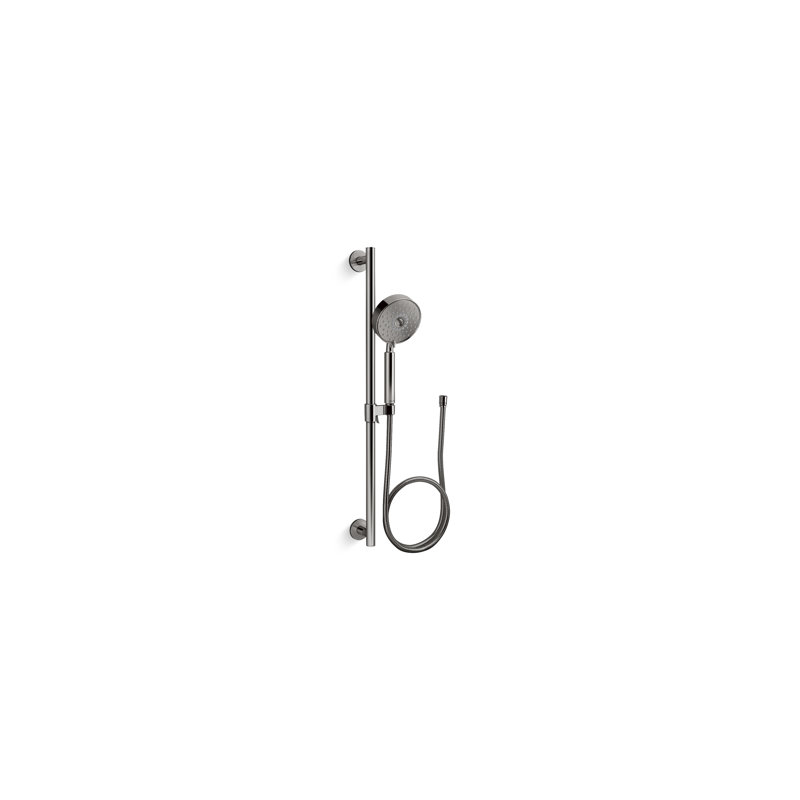 Purist 1.75 GPM Multifunction Handshower Kit with Katalyst Air-Induction Technology, Titanium, 1.75 GPM