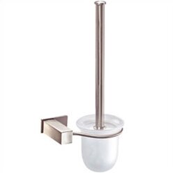 Sirius 17.91in. H Wall Mounted Toilet Brush and Holder