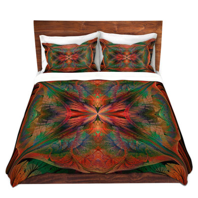 Polyester Floral Duvet Cover