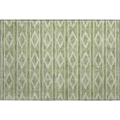 Premium Machine Washable Diskin AMF1029 Geometric Rug