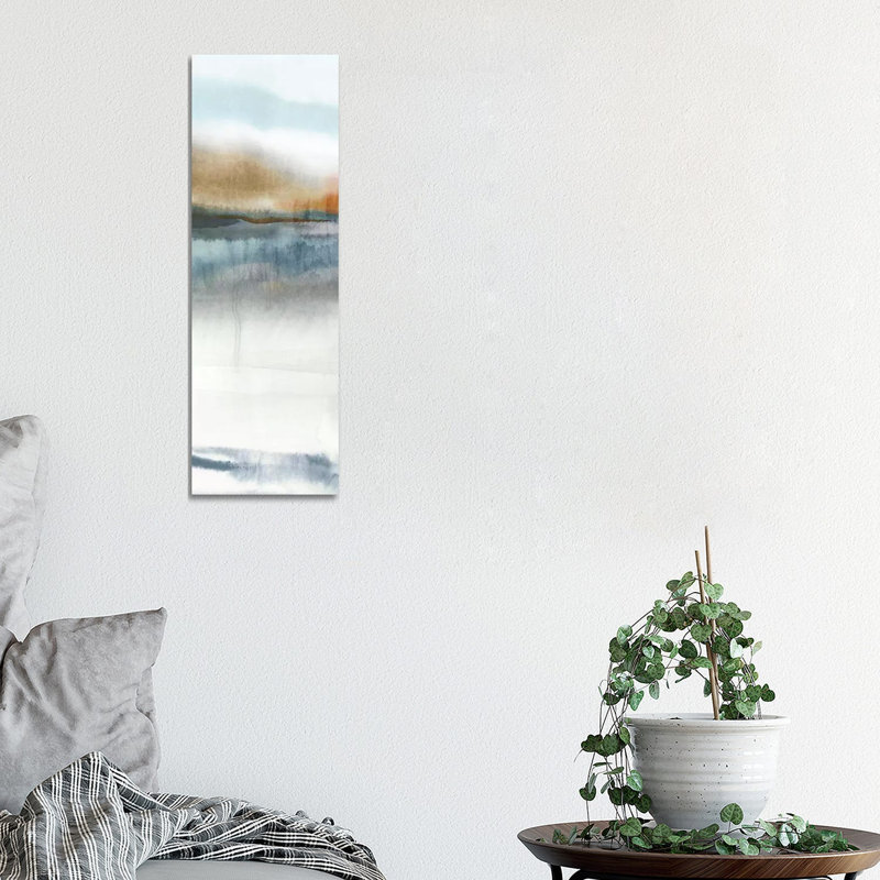 Sign Of The Times II by Isabelle Z - Panoramic Painting on Canvas, 30.48 cm H x 91.44 cm W x 3.175 cm D, Wrapped Canvas