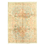 Hand Knotted Indian Agra rug 10'X 14'