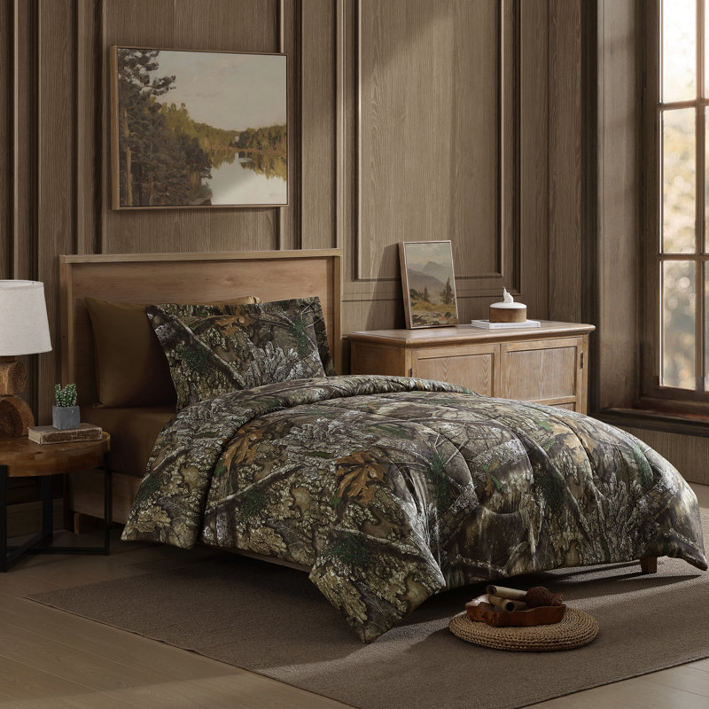 Realtree APX Comforter Set, Twin Comforter + 1 Standard Pillow Sham