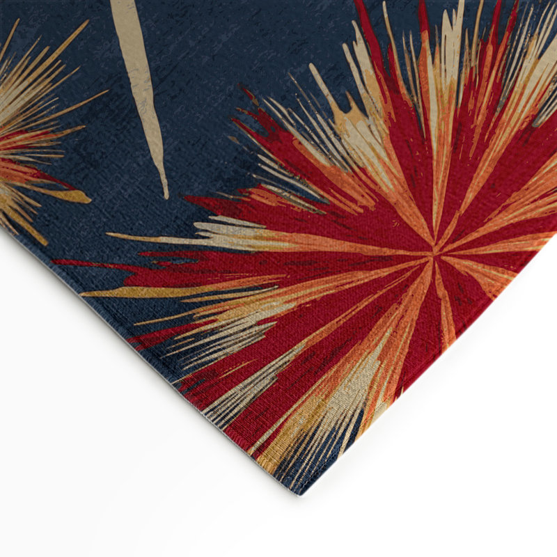 Tapis intérieur et extérieur ArtDeco, Rectangle 5 pi x 7 pi