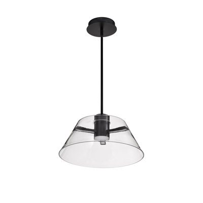 Sinclair Dimmable Glass Single Light Pendant