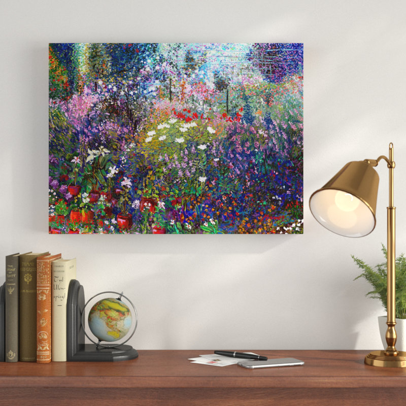 «Garden in Maui II», reproduction d'art sur toile tendue, H 14 po x l 19 po x P 2 po