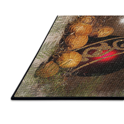Tapis de noël brown area