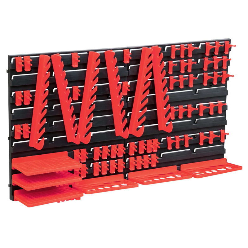 71 Piece Storage Kit with Wall Panels