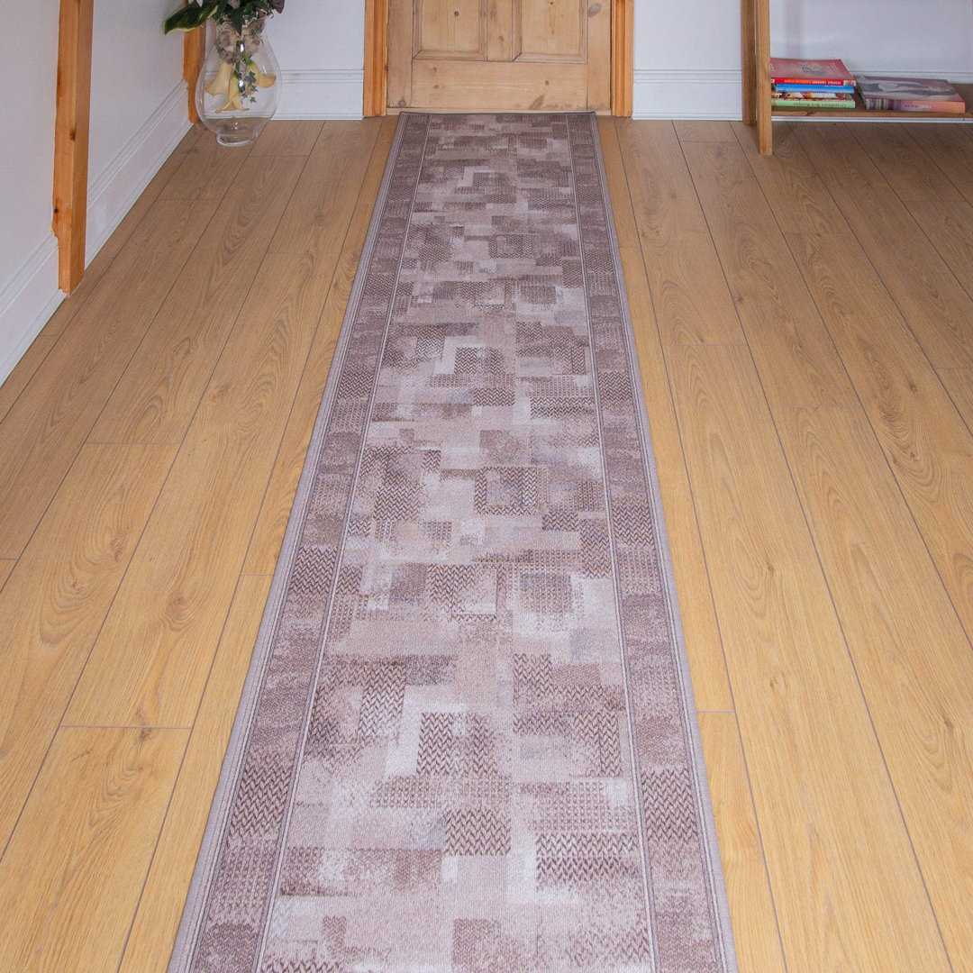 Banner Abstract Hand Hooked Indoor Area Rug