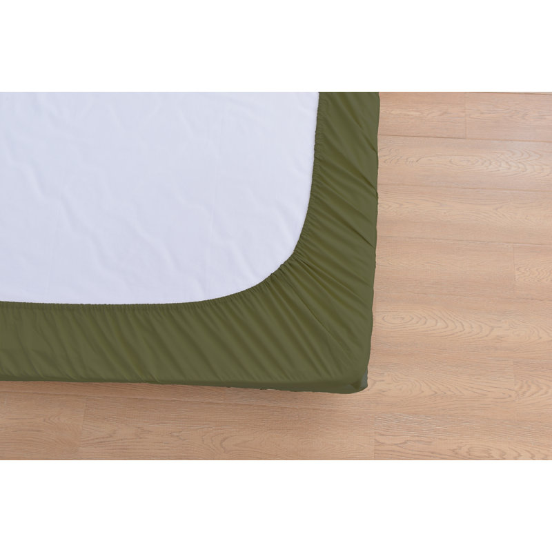 1800 Rayon from Bamboo Sheet Set, Twin XL, Sage Green