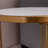Mackinzy Stone Top End Table