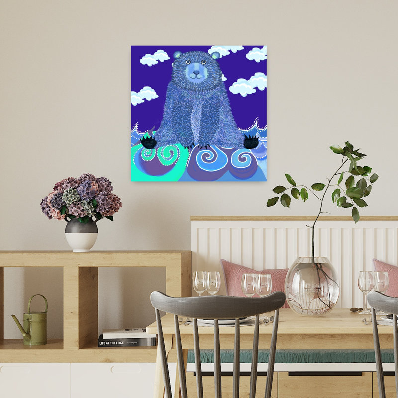 Art contemporain, paysage contemporain abstrait, art naturel, H 18 po x l 18 po