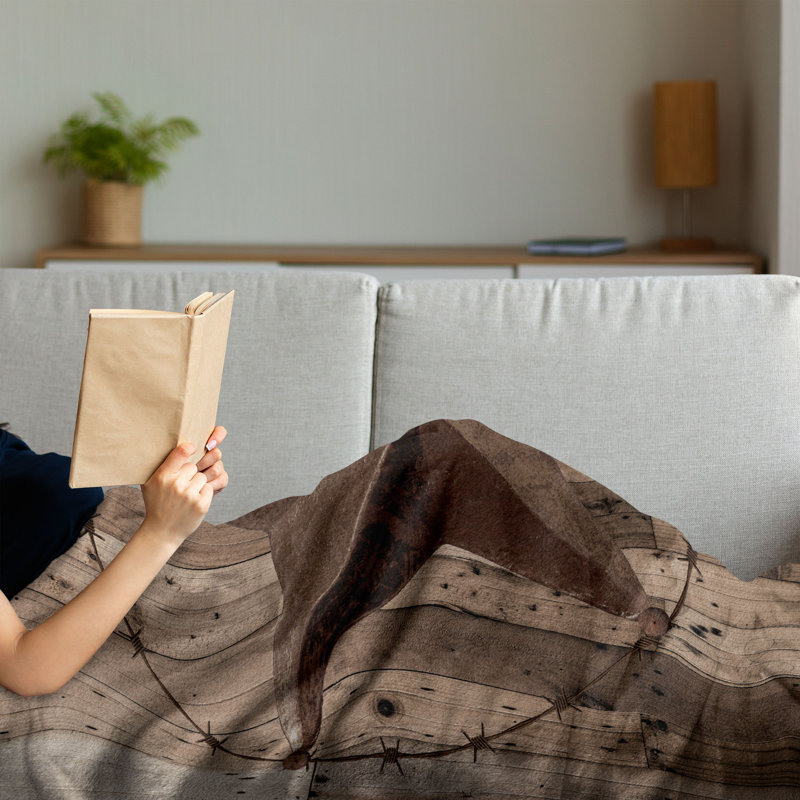 Hand Woven Throw Blanket, 60" x 80"