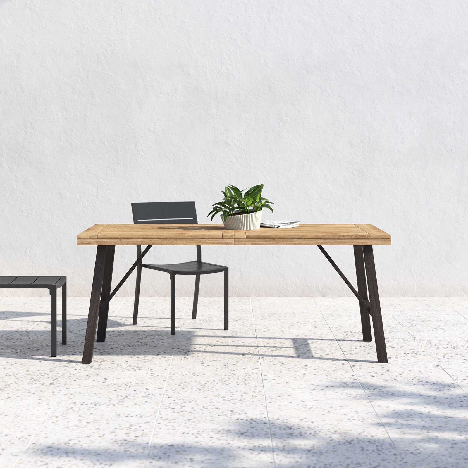 Trent Austin Design® Alta Wooden Dining Table & Reviews Wayfair