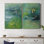 Toile tendue Peaceful Diptych I-Premium Gallery - prête à être accrochée