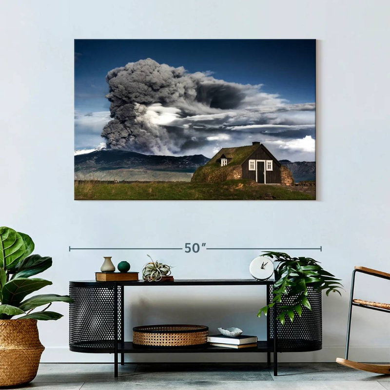 Alvord éruption du volcan Eyjafjallajokull, H 32 po x l 48 po