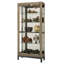 Quinn V Lighted Curio Cabinet