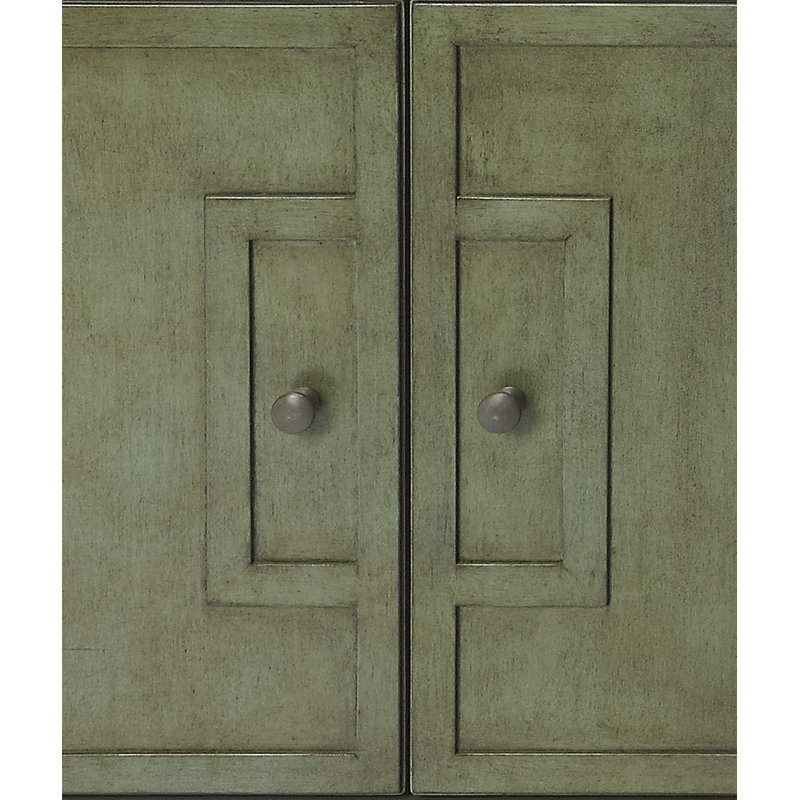 Imperial Console 2 Drawer Accent Cabinet, Green