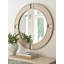 Sunset Key Beveled Round Accent Mirror