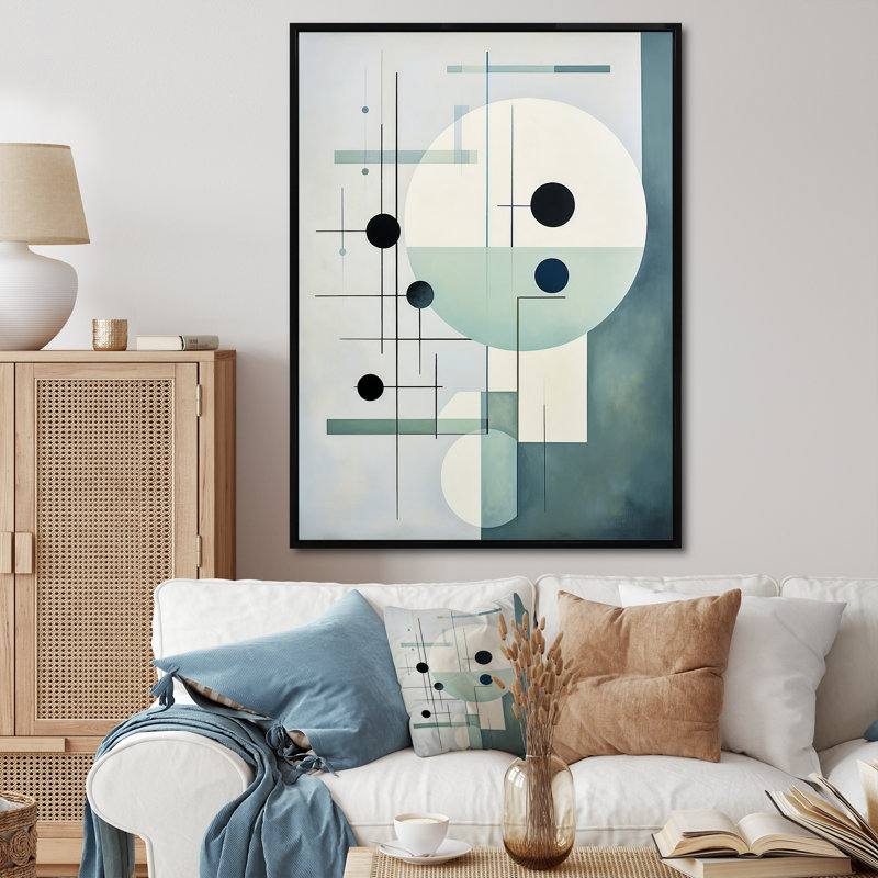 Impression sur toile Jahcere, Cadre flottant noir, H 32 po x l 24 po x P 1 po