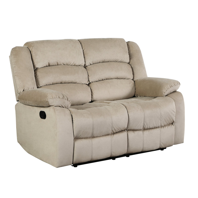 Revêtement beige avec cadre en bois franc séché au four et coins renforcés en mousse