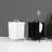 2 110l Laundry Basket With Lid, Sorting Cards, Black Cloth For Clothing Hamper & Clothes